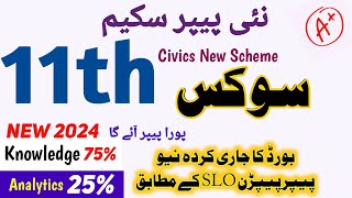 1st Year Civics Pairing Scheme 2024  Civics Papers Scheme 11th Class  11 class civics scheme 2024 [upl. by Eliott]