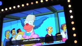 The Simpsons Ride Full Attraction Experience Universal Studios Hollywood [upl. by Stephie845]