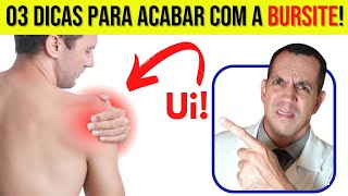 3 DICAS SIMPLES PARA ACABAR COM A BURSITE NO OMBRO [upl. by Lehcor]