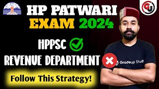 HP Patwari Exam 2024  HPPSC Conduct the Exam  New Strategy [upl. by Aztiley]