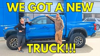 We got a NEW TRUCK We bought a 2024 CHEVY COLORADO ZR2  Chevy Colorado ZR2 our OVERLAND vehicle [upl. by Torbart167]