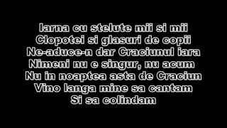 Horia Brenciu  Noapte de Crăciun Versuri Lyrics [upl. by Aneri895]