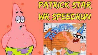 Are You Smarter Than Patrick Star SpeedrunWR025 [upl. by Aikem]