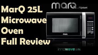 MarQ Microwave Full Review  MarQ by Flipkart  25 ltr Marq microwave review [upl. by Pettiford]