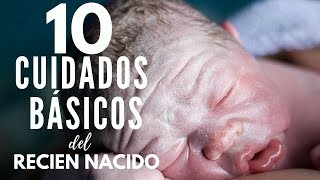 🏡👶🏼10 CUIDADOS BÁSICOS del RECIÉN NACIDO  Baby Suite by Pau [upl. by Boeschen]