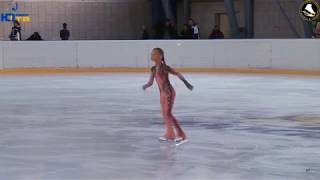 Veronika Zhilina2008  LP 20190227 Moscow Novice Championships [upl. by Atnod113]