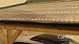 How to Install Corolux PVC Roof Sheets [upl. by Yartnod]