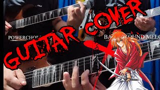 COVER ELECTRIC GUITAR Rurouni Kenshin OST 3  12Hiten Mitsurugi Ryuu  Amakakeru Ryuu no Hirameki [upl. by Riana]