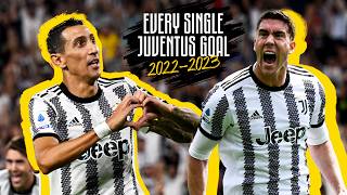 EVERY SINGLE JUVENTUS GOAL THIS 2223 SEASON [upl. by Kcired]