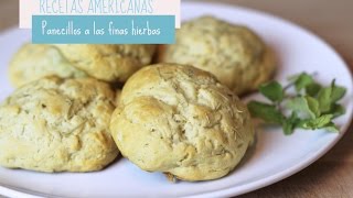 RECETA SUPER FÁCIL PANECILLOS A LAS FINAS HIERBAS  RECETAS AMERICANAS [upl. by Ahseikal]