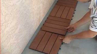 Shantex Eco Tile System  Installation Video [upl. by Corly]