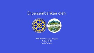 VIDEO PENGMAS KKN PPM Unud 2024 Pelatihan Pertolongan Kegawatdaruratan SehariHari dan Bencana [upl. by Josi265]