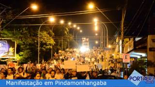 Manifestação em Pindamonhangaba [upl. by Alver]