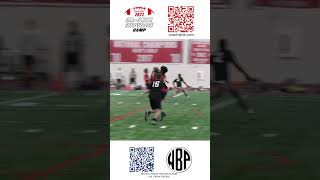 25 Josiah Lemond  juggling catch from QB 25 Cam OHara for 6 SINKSHOWCASESHORTS [upl. by Eliott]