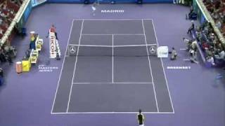 Madrid 2008 SF Nadal vs Simon Highlights Pt1 [upl. by Endys]