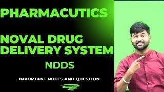 Novel Drug Delivery System NDDS 1class [upl. by Skill622]