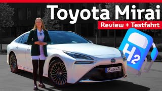 Toyota Mirai 2021  Review Testfahrt amp Tanken  Wasserstoffauto [upl. by Ecydnac666]