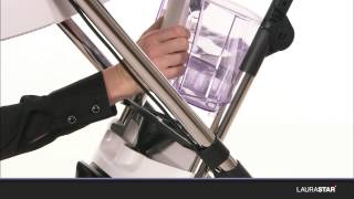 Laurastar  How to rinse your ironing systems boiler [upl. by Lani]