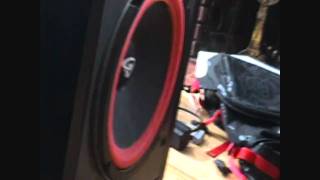 CerwinVega D3 10quot Inch 3Way Speakers playing Metallica Loud [upl. by Newell]