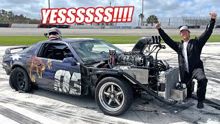 FINALLY After 3 Years Our Methanol Supercharged Big Block Camaro is Running How It Should [upl. by Eilraep762]