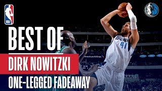 Best Of Dirk Nowitzkis SIGNATURE OneLegged Fadeaway [upl. by Frankel]