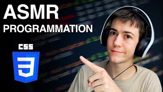 ASMR Initiation à la programmation WEB  CSS [upl. by Nealey]