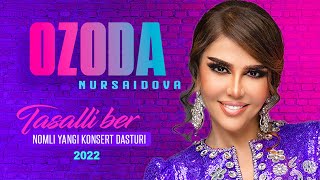 Ozoda 2022  YANGI SHOUKONSERT dasturi  Official Video 2022 [upl. by Henden]