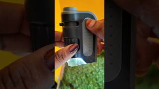 Portable Microscope shorts microscope [upl. by Ellinnet]