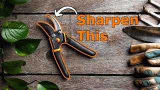 Revive Your Pruning Shears Simple DIY Sharpening Methods [upl. by Notneb]