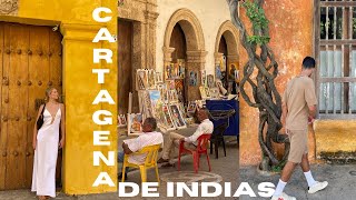 CARTAGENA COLOMBIA VLOG  Exploring the Old City Getsemani amp The Rosario Islands [upl. by Burne]