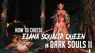 How to Cheese Elana The Squalid Queen in Dark Souls 2 2023 Update  Easy Kill [upl. by Eisseb863]