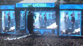 Udo Lindenberg feat Jan Delay  Ganz Anders live  HDI Arena Hannover 10072015 [upl. by Jeremie991]