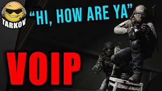 Everything VOIP In Escape from Tarkov  Escape from Tarkov Feature Breakdown [upl. by Anilemrac930]