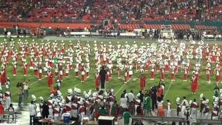 Famu Marching 100 2010 Miami Game [upl. by Eceirehs]