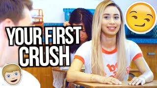 How to Survive High School Your First Crush  MyLifeAsEva [upl. by Aihk]