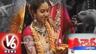 Balayya Daughters Jewellery Show  Teenmaar News [upl. by Fanchon494]