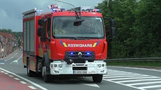 Primeur REHAB HVZ Waasland brandweer Kruibeke met spoed naar een brand gebouw [upl. by Giorgi571]