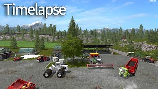 Timelapse bölüm 62 63 Farming Simulatör 17 Goldcrest Valley [upl. by Rector812]