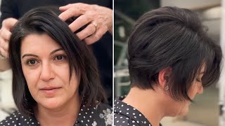 Popular Long Pixie Haircuts For Women Over 40  Short Layered Haircuts 2023 [upl. by Erma]