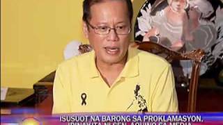 Aquino ready for proclamation [upl. by Eilagam]