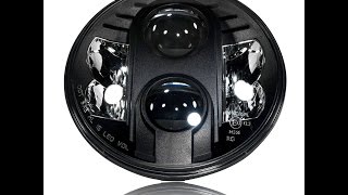 GENSSI 7 Inch Projector LED Headlight DOT Road Legal [upl. by Atiana]