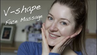 Get Vshape Face in 2 Months  Face Massage Tutorial amp Challenge [upl. by Haya669]