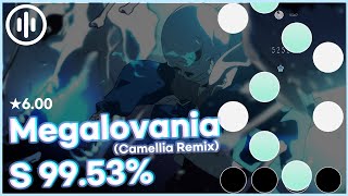 Osu Megalovania Camellia Remix S 9953 982k [upl. by Lleznov]