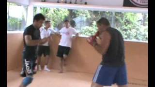 Treino com Lyoto Pedro Rizzo e Glover Teixeira [upl. by Yllop780]