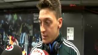 GaLatasarayReaL Madrid 32 Mesut ÖziL AçıkLamaLarı 9 Nisan 2013 [upl. by Isidore]