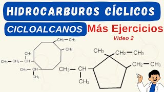 Nomenclatura de CICLOALCANOS con FÓRMULA MOLECULAR [upl. by Hadrian]