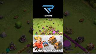 Barbarian Kicker TH 7 clashwithhaaland barbariankicker th7 clashofclans clashofclansindonesia [upl. by Seena]