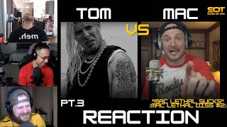 First Reaction Tom MacDonald  quotMac Lethal Sucksquot MAC LETHAL DISS 2  Staying Off Topic [upl. by Kcir]