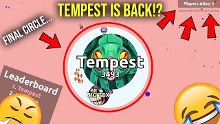 Agario  TYT TEMPEST TAKES OVER AGARIO NEW BATTLE ROYALE [upl. by Mannie428]