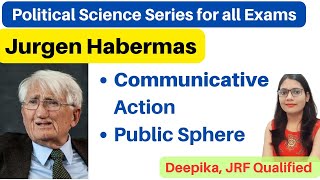 Habermas Theory of Communication  Public Sphere [upl. by Jehial]